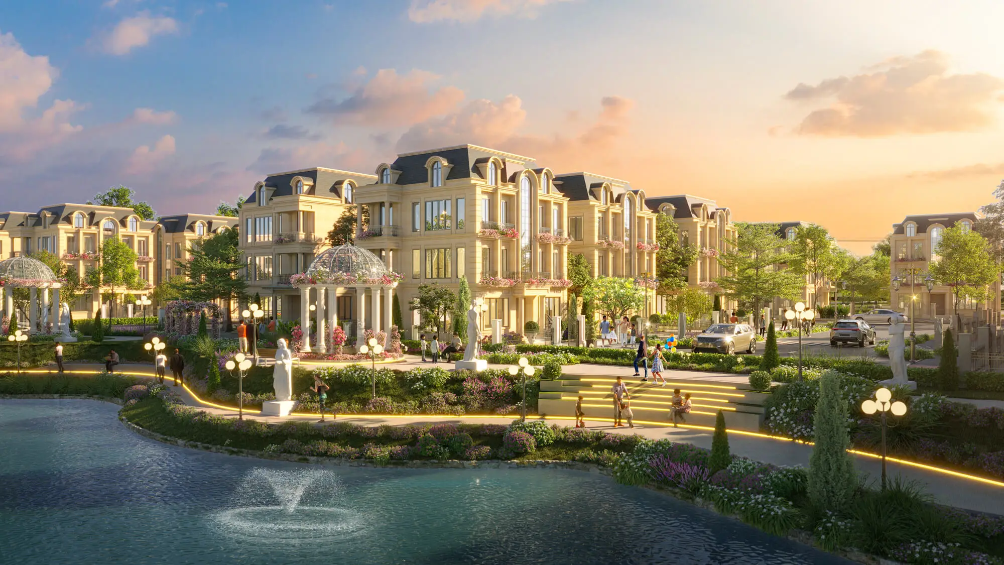Mẫu Biệt thự Forestia Park Phố Nối