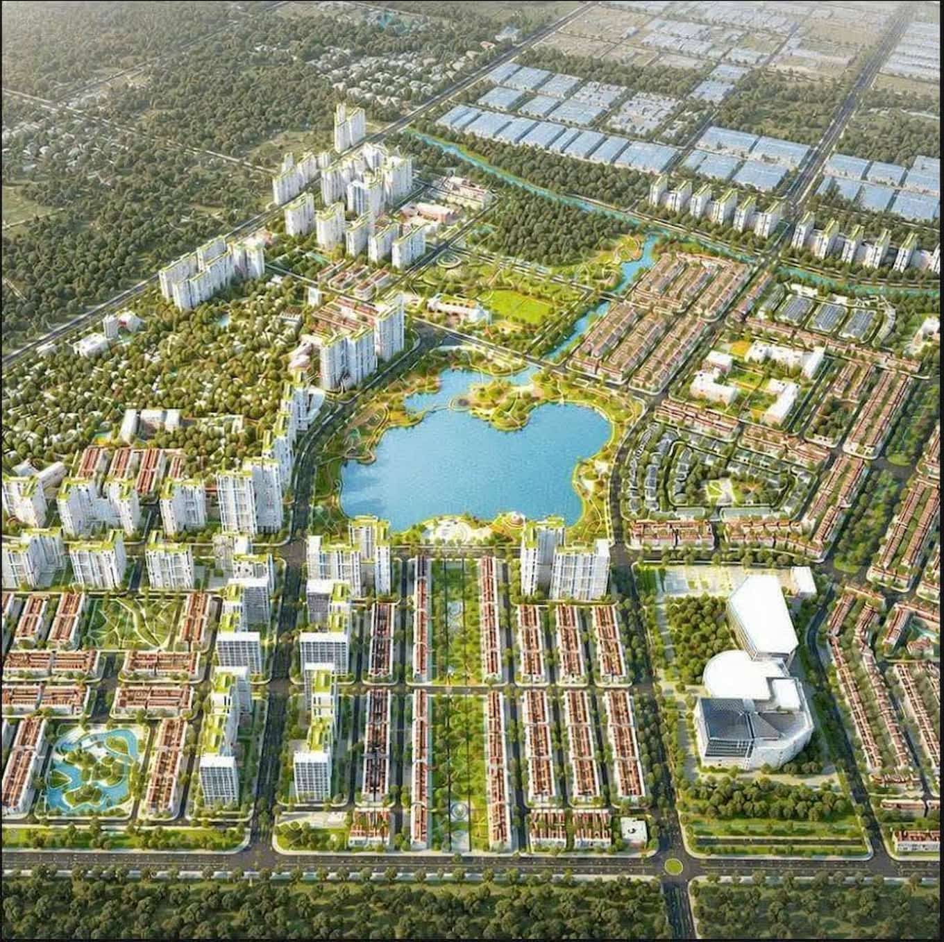 Mặt bằng Dự án Forestia Park Phố Nối