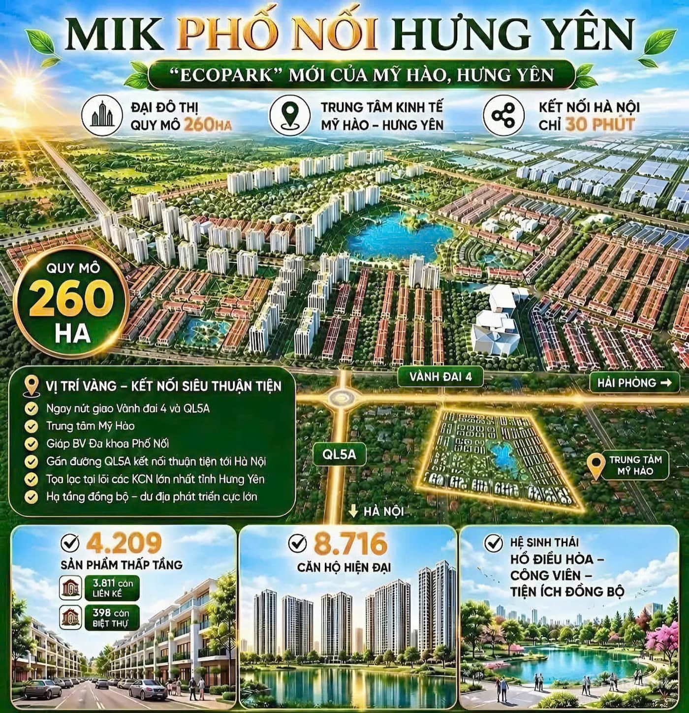 Khu đô thị Forestia Park Phố Nối