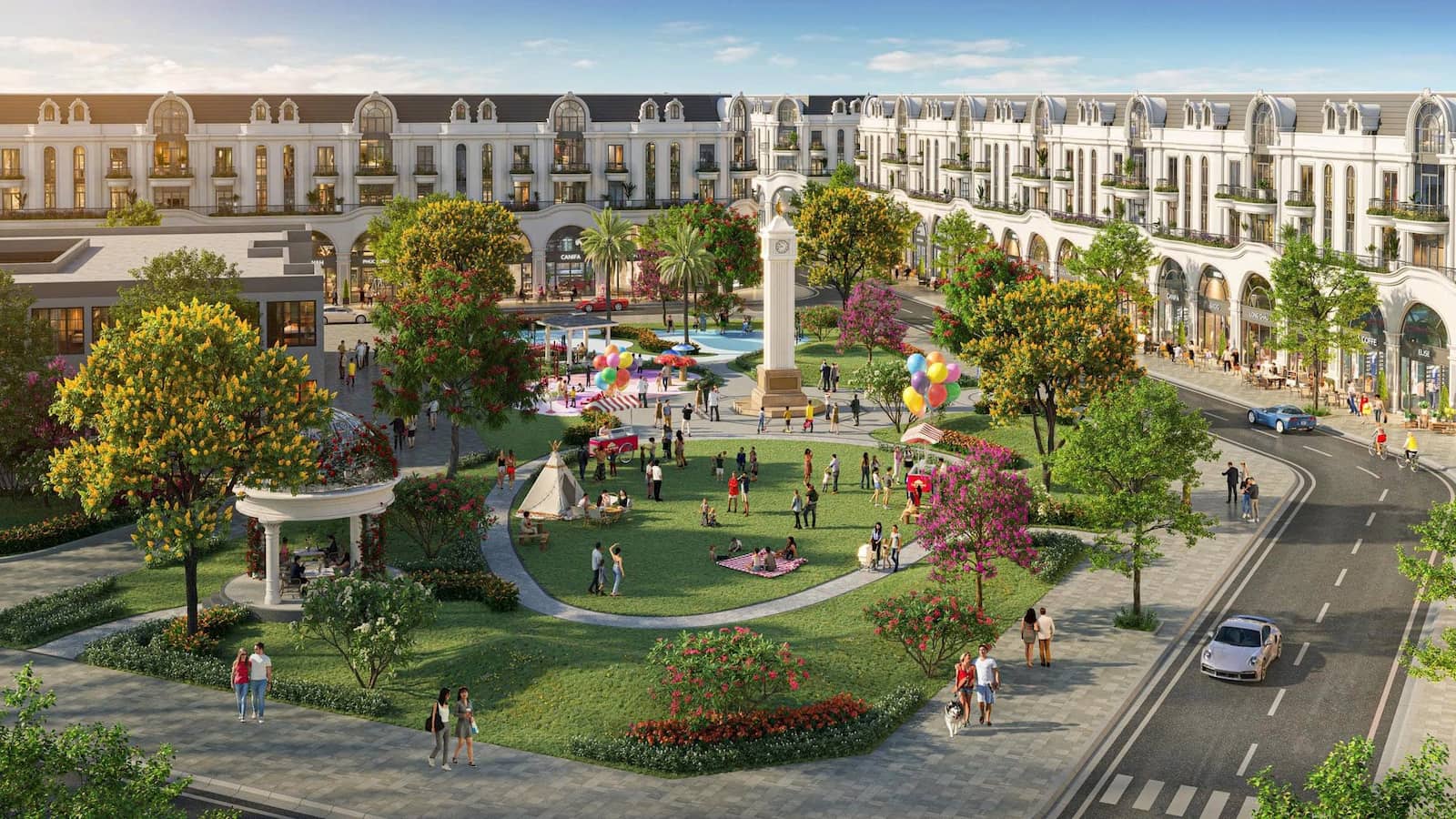 tiện ích dự án Forestia Park Phố Nối Hưng yên